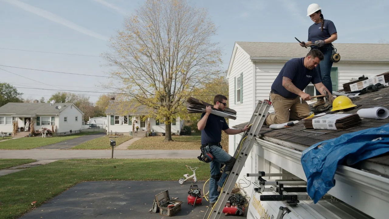 Local Roofing Contractors in Roseville, OH near me